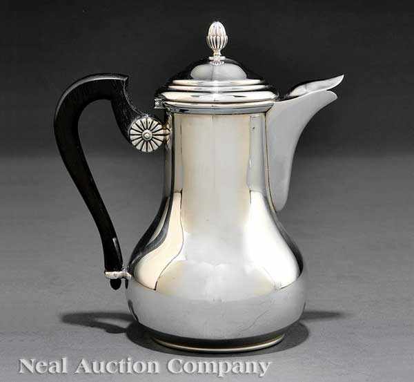 Appraisal: A French st Standard Silver Hot Milk Pitcher Paris c