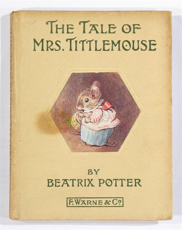 Appraisal: Potter Beatrix The Tale of Mrs Tittlemouse