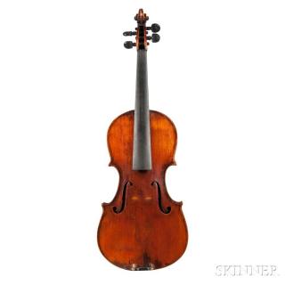 Appraisal: German Violin labeled Antonio Ruggieri figlio del fu Giacinto fece