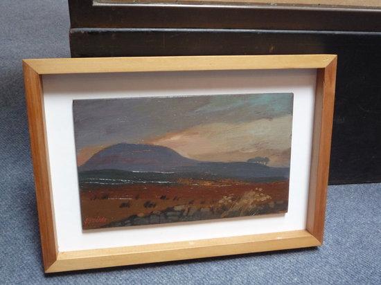 Appraisal: PATRICK SYMONDS b - Landscape in the South West signed