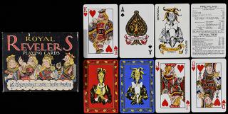 Appraisal: Brown Bigelow Royal Revelers Playing Cards St Paul Double deck