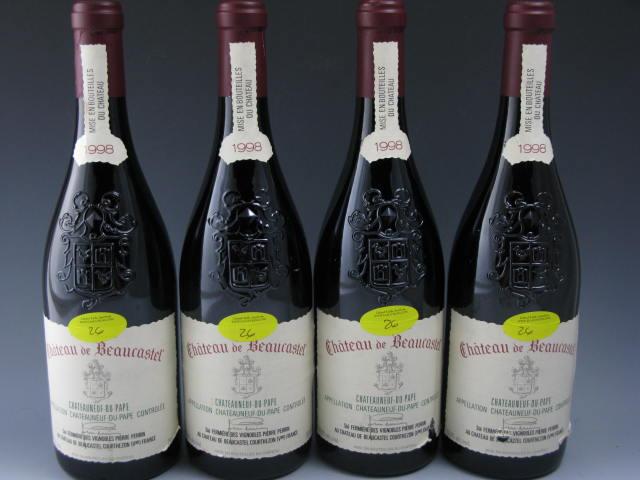 Appraisal: Chateau Beaucastel Chateauneuf-du-Pap RP