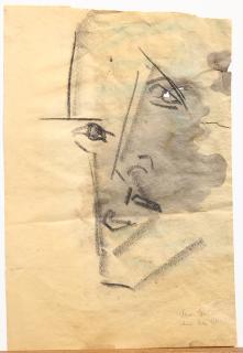 Appraisal: Work on paper by Leon Golub Leon Golub American -