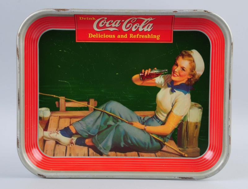 Appraisal: Coca-Cola Serving Tray A number of medium surface scratches and