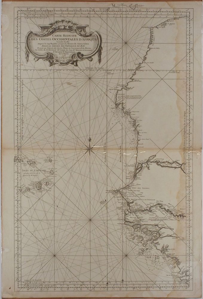 Appraisal: Grp Maps of the Coast of Africa Group of three