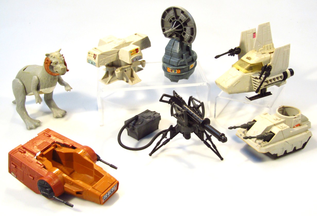 Appraisal: Various Lucas film Kenner and other series Star Wars vehicles