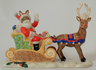 Appraisal: Royal Doulton Bunnykins Tableau figure Dashing through the snow DB