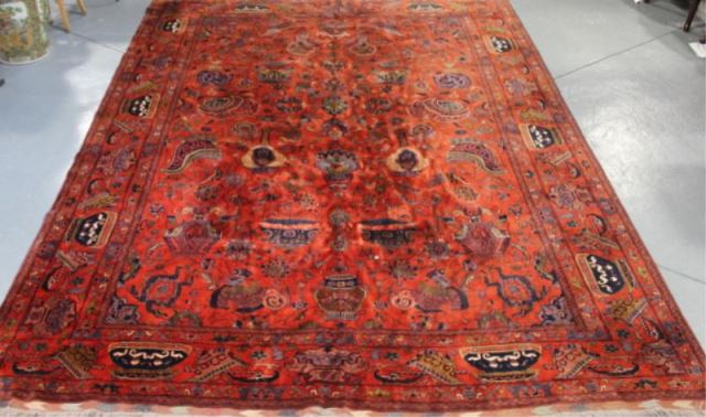 Appraisal: Beautiful Handmade All Over Design Carpet A really spectacular carpet