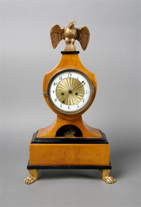 Appraisal: A German Mantel Clock Height inches