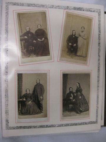 Appraisal: Collection of Cabinet Photos or CDV s different nice variety