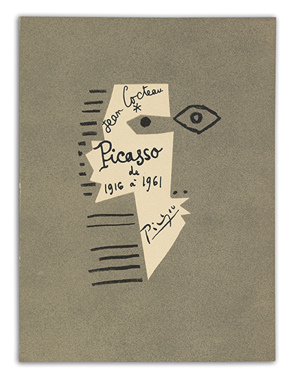 Appraisal: PICASSO PABLO Cocteau Jean Picasso de original lithographs of them