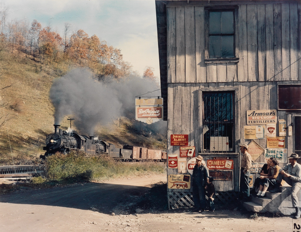 Appraisal: O WINSTON LINK - Train at Husk North Carolina Chromogenic