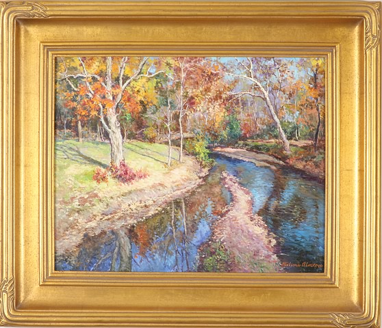 Appraisal: Creek Near Wycombe oil on canvas x SLR titled verso