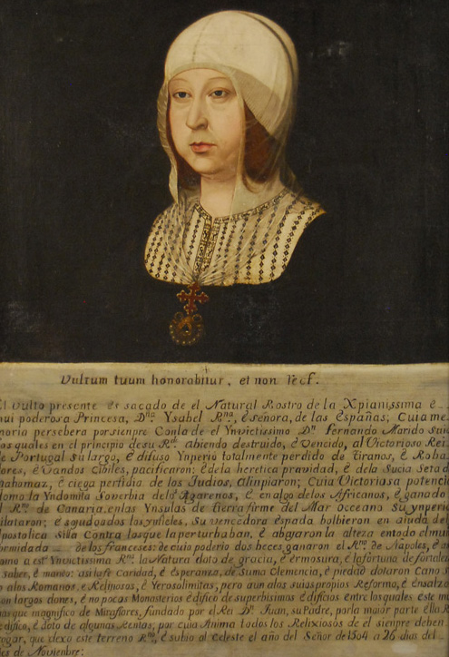 Appraisal: AFTER JUAN DE FLANDES Dutch - ISABEL QUEEN OF CASTILE