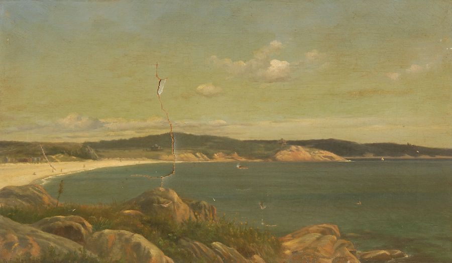 Appraisal: WILLIAM EDWARD NORTONAmerican - Coastal scene possibly Maine Signed and