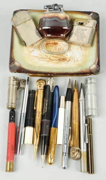 Appraisal: Lot of Approximately Assorted Lighters Condition Good Size Largest L