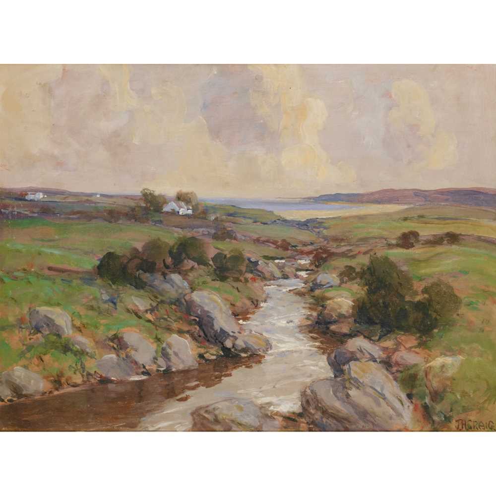 Appraisal: JAMES HUMBERT CRAIG IRISH - STREAM LEADING TO THE SEA