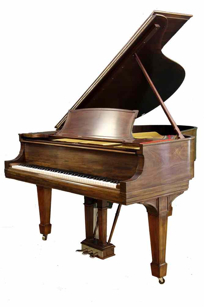 Appraisal: STEINWAY BABY GRAND PIANO - Steinway Model O in walnut