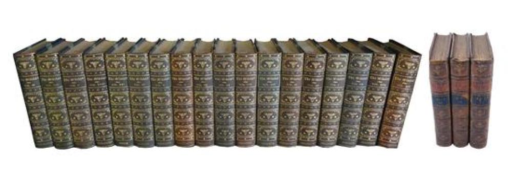 Appraisal: BOOKS Twenty-one volumes from two sets including The Bibelot eighteen