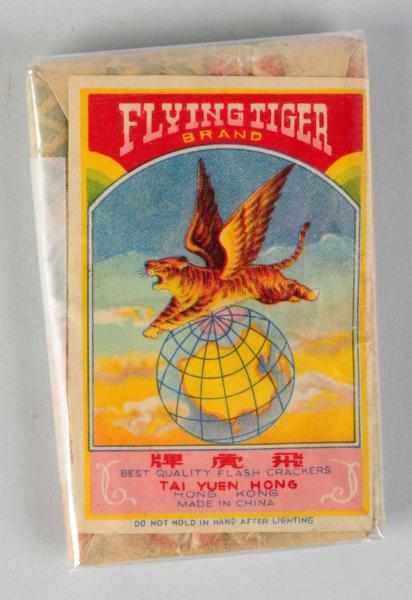 Appraisal: Flying Tiger Firecrackers Manufactured by Tai Yuen Hong One of