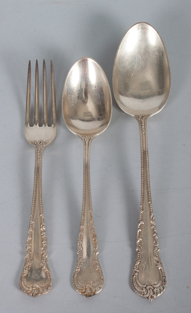 Appraisal: Group of Durgin Cromwell sterling flatware including forks in L