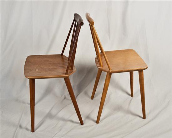 Appraisal: Two Danish Modern Side Chairs