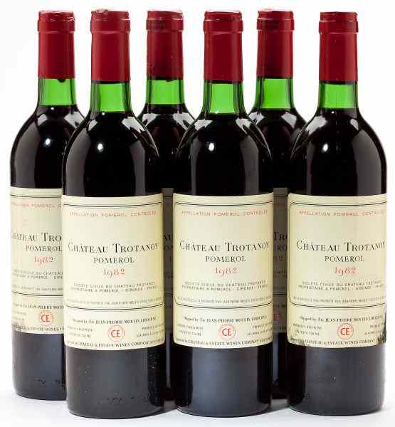 Appraisal: Chateau TrotanoyPomerol bottles bn lbslAcquired from the climate-controlled storage of