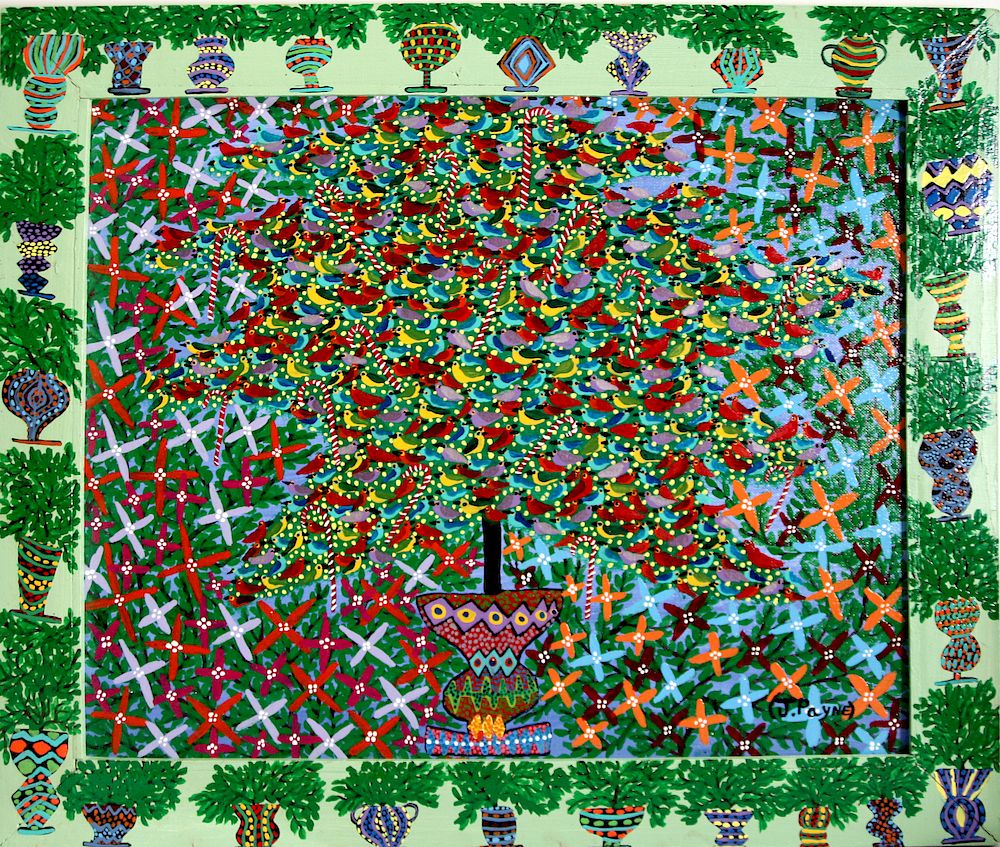 Appraisal: Outsider Art Jeff Payne Christmas Tree Payne Jeff b Christmas