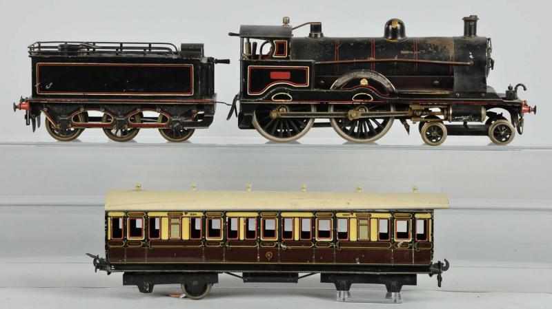 Appraisal: Bing for Bassett Lowke Live Steam Loco Tender Description German