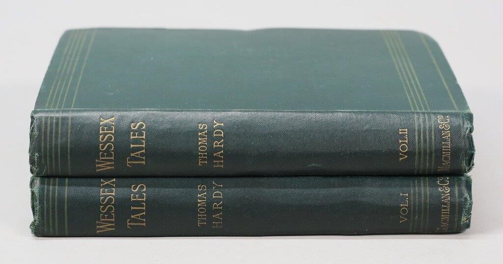 Appraisal: Thomas Hardy England - Wessex Tales in volumes First edition