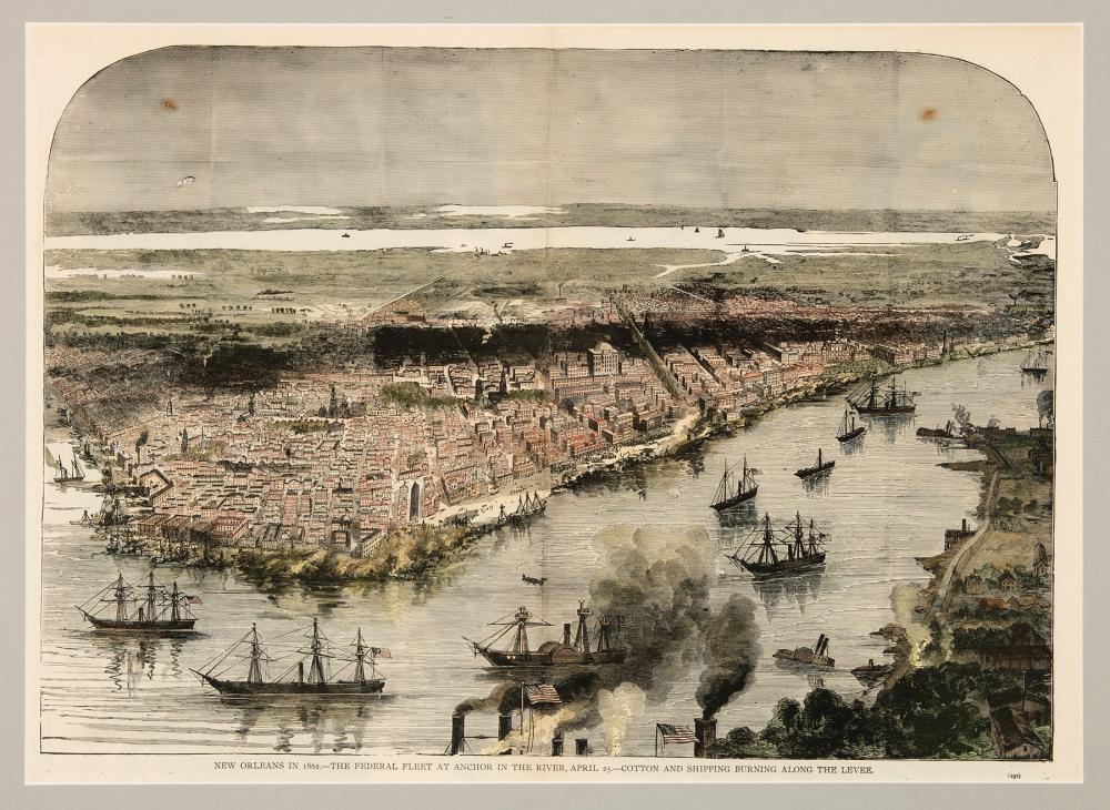 Appraisal: Harper's Weekly Civil War Illustration New Orleans in - The