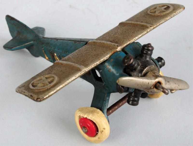 Appraisal: Scarce Cast Iron North Judd Lindy Airplane Toy American This