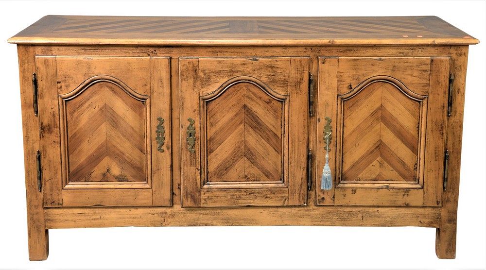 Appraisal: Contemporary Country Style Server having three doors height inches top