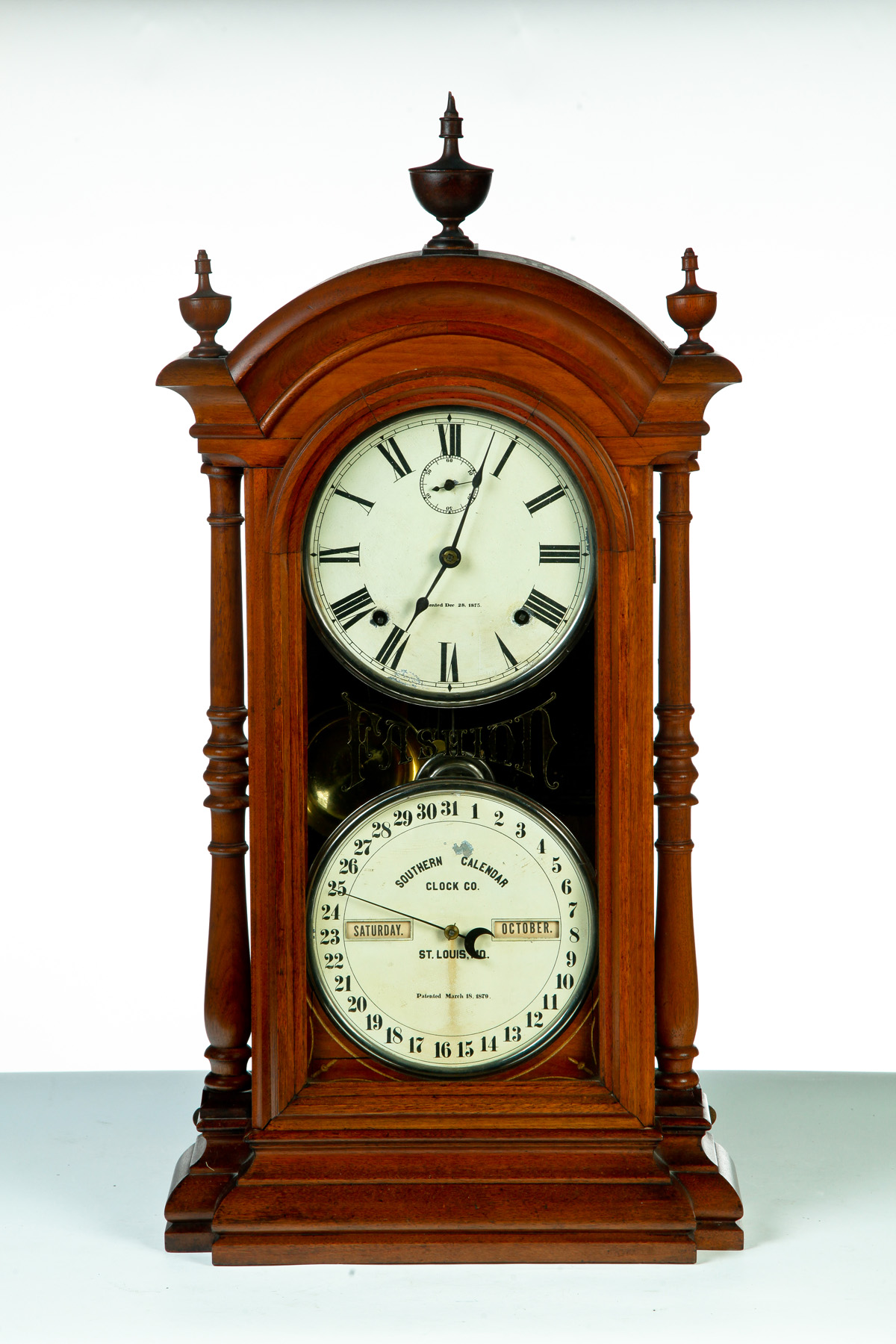 Appraisal: SETH THOMAS CALENDAR CLOCK MANUFACTURED FOR THE SOUTHERN CALENDAR CLOCK