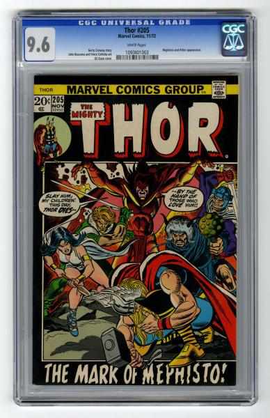 Appraisal: Thor CGC Marvel Comics Click for full description