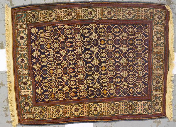 Appraisal: A Kuba rug Caucasus late th century size approximately ft