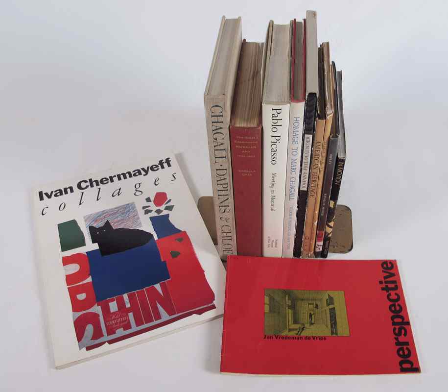 Appraisal: COLLECTION OF ART BOOKS Approx books to include ''In Motion''