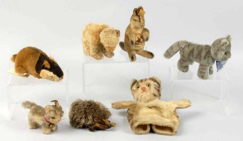 Appraisal: Lot of Assorted Steiff Animals Description Some with their original