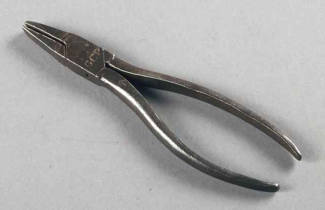 Appraisal: British Pliers smooth flat jaws marked GCP with broadarrow