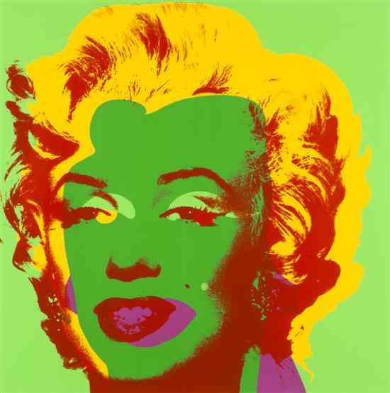 Appraisal: Andy Warhol American - Marilyn from the Sunday B Morning