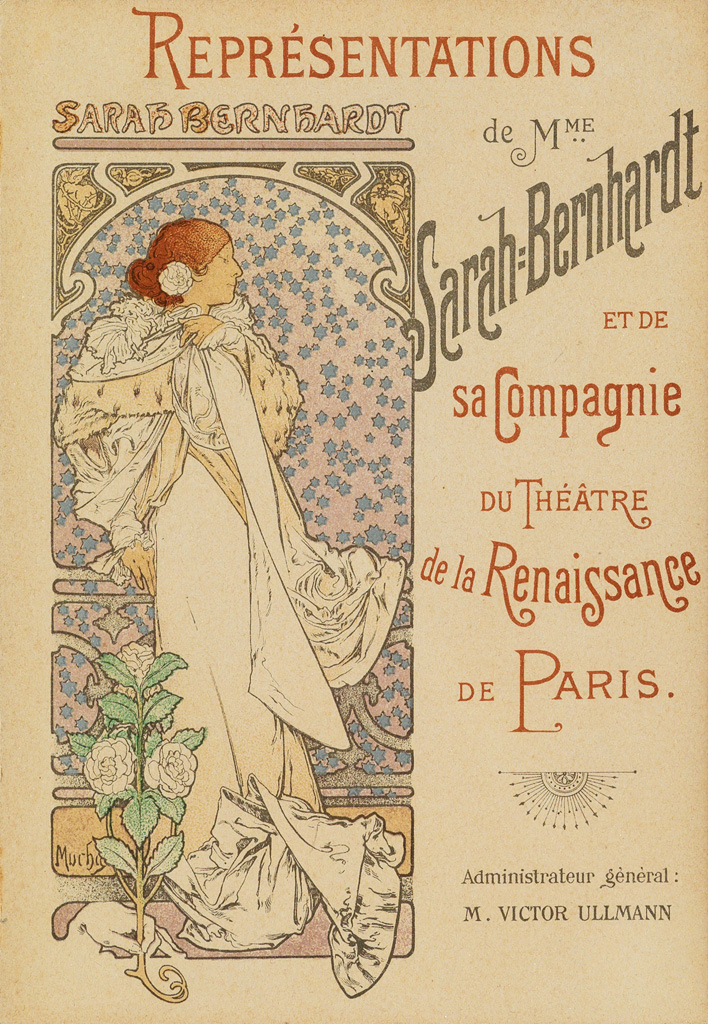 Appraisal: ALPHONSE MUCHA - REPR SENTATIONS DE MME SARAH BERNHARDT Theatre