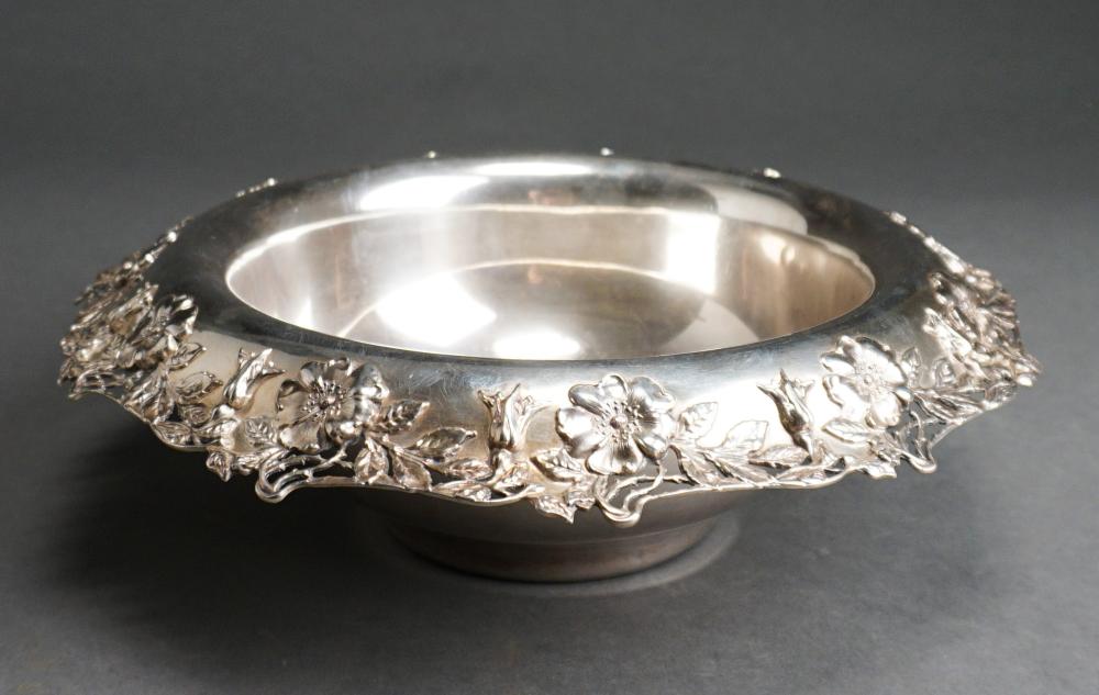 Appraisal: Tiffany Co Sterling Flower Bowl circa - ozt