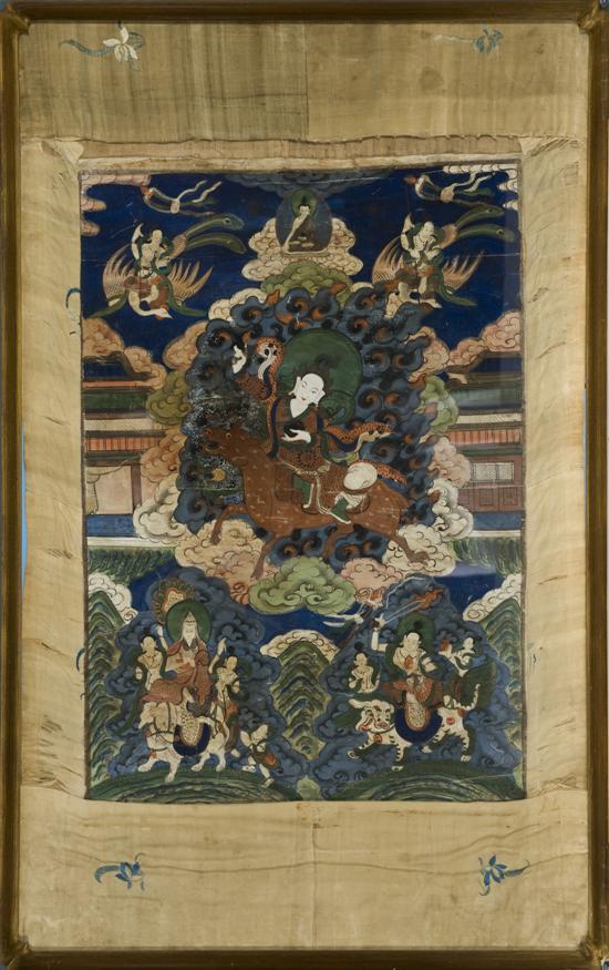 Appraisal: Tibetan thangka of the diety Achi Chokyi Drolma th th