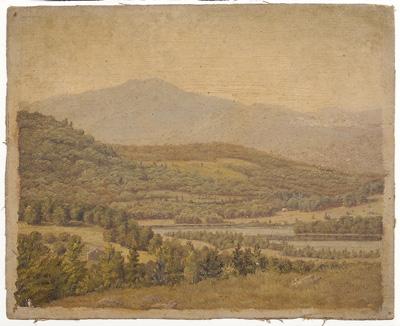 Appraisal: James William Pattison painting Illinois Asheville North Carolina - mountainous