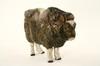 Appraisal: FIGURINE - Royal Copenhagen earthenware musk ox figurine blown out