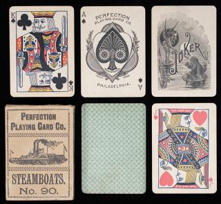 Appraisal: Perfection Playing Card Co Steamboats No Philadelphia ca J OB