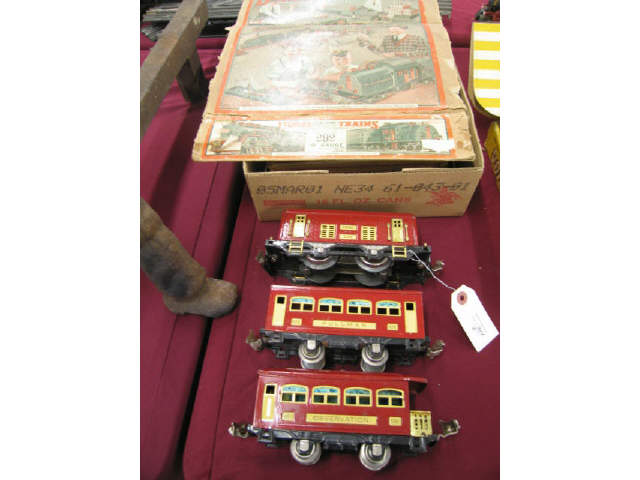 Appraisal: Lionel Train engine pullman and observation car to some boxes