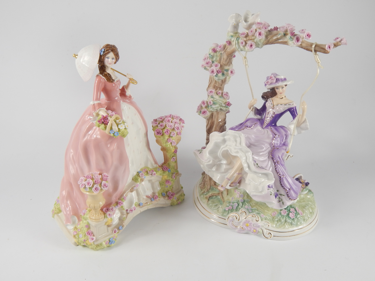 Appraisal: A Royal Worcester porcelain figure modelled as Summer's Dream limited