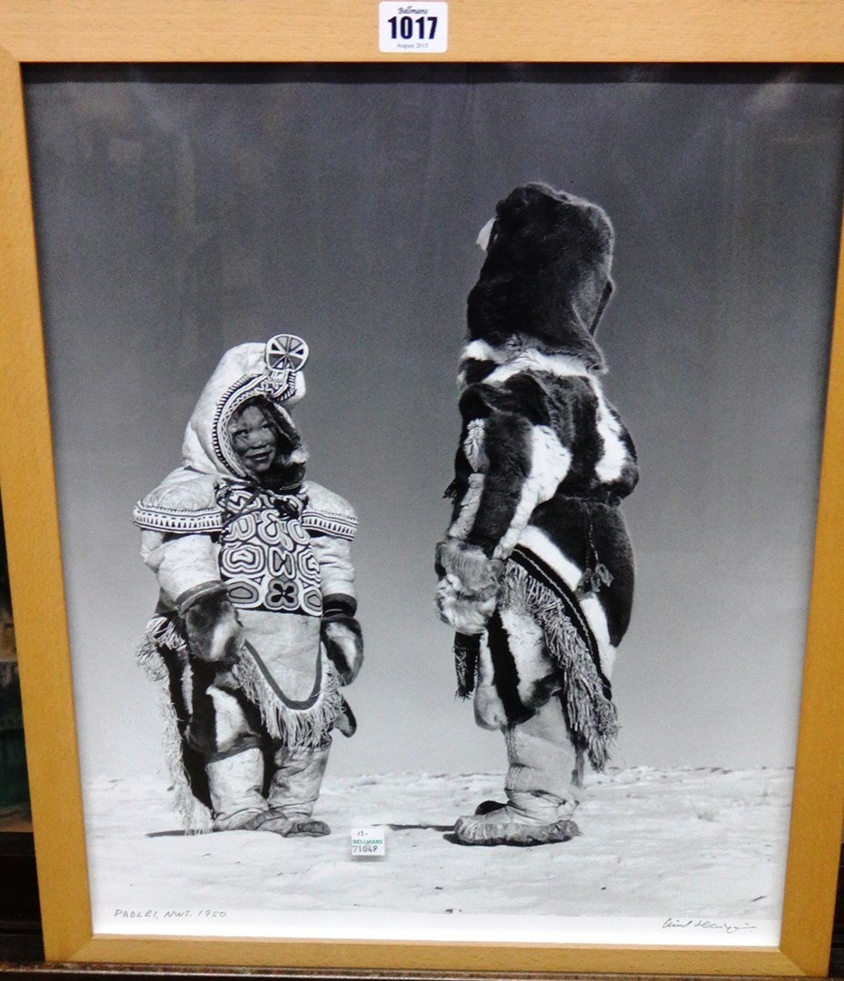 Appraisal: Richard Harrington - Two Inuit girls dressed in their best