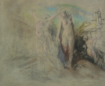 Appraisal: Attr Henry George Keller American - A pastel study on